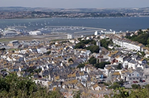 Portland Prints: Marina and harbour, Portland, Dorset, England, United Kingdom, Europe