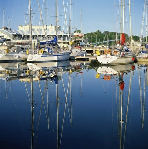Marinas Prints: Marina, Howth, County Dublin, Republic of Ireland, Europe