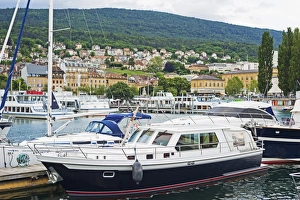 Neuchatel Prints: Marina, Neuchatel, Switzerland, Europe