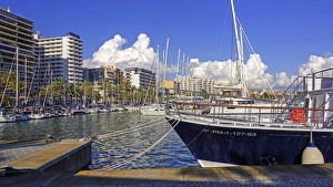 Majorca Prints: Marina of Palma de Mallorca, Majorca, Balearic Islands, Spain, Mediterranean, Europe