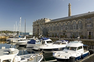 The marina, Royal William Yard, Plymouth, Devon, England, United Kingdom, Europe