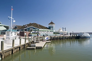 Coats Prints: Marina and waterfront of Old Town