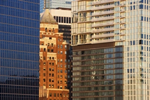 Down Town Prints: The Marine Building and other tall buildings in downtown Vancouver, Vancouver