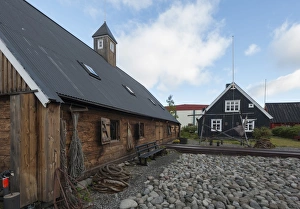 West Fjords Prints: Maritime Museum, Isafjordur, West Fjords, Iceland, Polar Regions