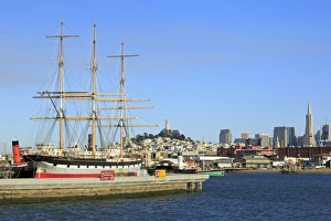 Masts Prints: Maritime National Historic Park