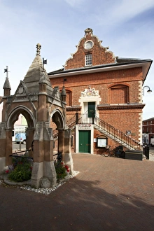 Civic Prints: Market Cross and Shire Hall on Market Hill