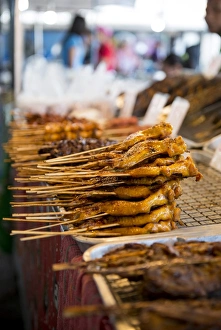Stack Prints: Market, Lamai, Ko Samui Island, Surat Thani, Thailand, Southeast Asia, Asia