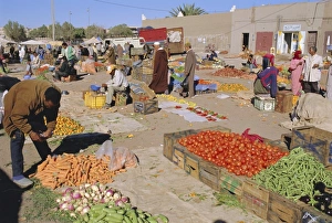 Produce Prints: Market in Ouarzazate