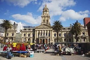 Images Dated 24th July 2010: Market outside City Hall, City Bowl, Cape Town, Western Cape, South Africa, Africa