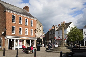 Knaresborough Prints: Market Place and Cross, Knaresborough