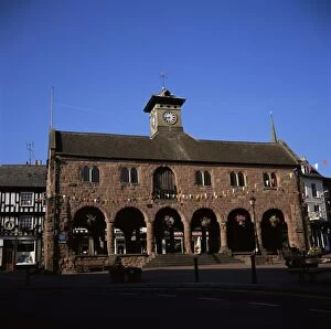 Hereford And Worcester Collection: The Market Place (Market Hall), Ross-on-Wye, Hereford and Worcester, England