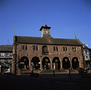 The Market Place (Market Hall), Ross-on-Wye, Hereford and Worcester, England