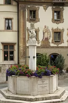 Images Dated 18th June 2008: Market Platz, Berchtesgaden, Bavaria, Germany, Europe