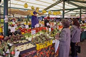Vegetables Prints: Market, Rialto, Venice, Veneto, Italy, Europe