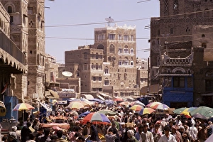Yemen Prints: Market, Sana s