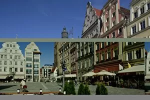 Images Dated 29th August 2011: Market Square, Old Town, Wroclaw, Silesia, Poland, Europe