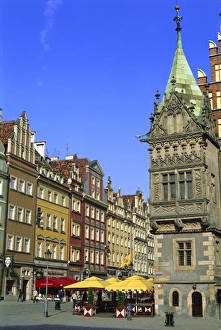 Warsaw Prints: Market Square and Town Hall