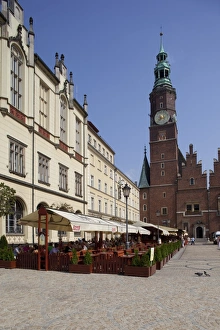 Silesia Prints: Market Square and Town Hall, Old Town, Wroclaw, Silesia, Poland, Europe