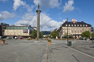 Trondheim Prints: Market Square, Trondheim, Norway, Scandinavia, Europe