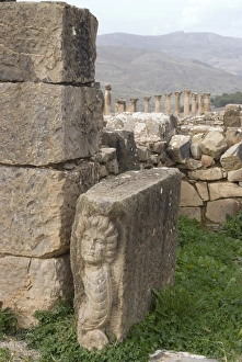 Images Dated 24th December 2007: Detail from Market stall, Djemila, UNESCO World Heritage Site, Algeria