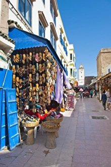 Essaouira Prints: Market stall in Essaouira, formerly Mogador