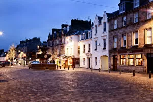 Night Time Gallery: Market Street at dusk, St Andrews, Fife, Scotland