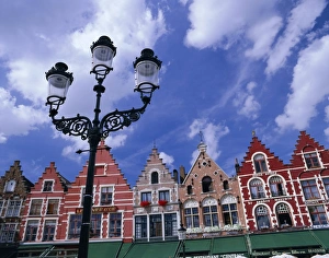 Bruge Prints: The Markt, Bruges, UNESCO World Heritage Site, Belgium, Europe