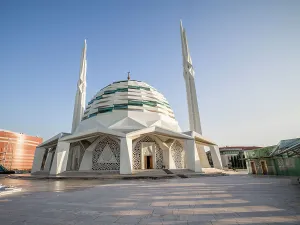 Paving Prints: Marmara University Faculty of Theology Mosque, Istanbul, Turkey, Eyrope