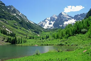 Colorado Prints: Maroon Lake near Aspen