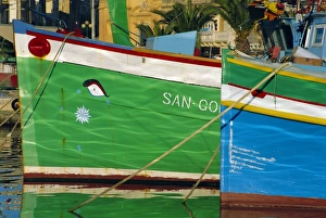 Quay Side Prints: Marsaxklokk, Malta