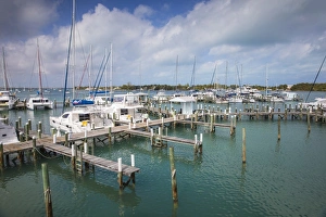 Bahamas Prints: Marsh Harbour, Great Abaco, Abaco Islands, Bahamas, West Indies, Central America
