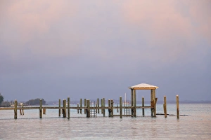 Bahamas Prints: Marsh Harbour, Pier, Great Abaco, Abaco Islands, Bahamas, West Indies, Central America