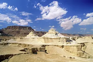Middle Prints: Masada site, Judean desert, Israel, Middle East, Western Asia