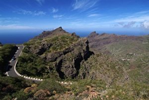 Masca Prints: Masca, Teno Mountains, Tenerife, Canary Islands, Spain, Europe