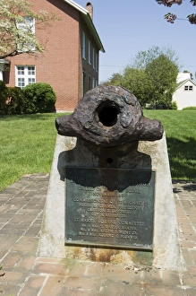 Masonic Lodge with old cannon, St