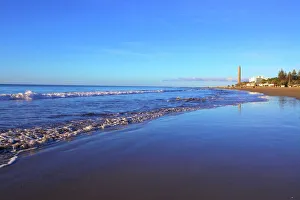 Gran Canaria Prints: Maspalomas Beach, Gran Canaria, Canary Islands, Spain, Atlantic Ocean, Europe
