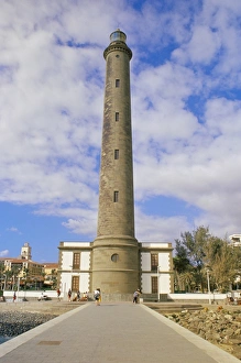 Maspalomas lighthouse, Maspalomas, Gran Canaria, Canary Islands, Spain, Atlantic, Europe