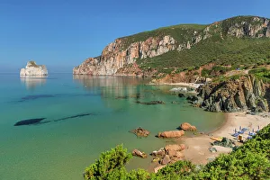Sardinia Prints: Masua beach, Pan di Zucchero, Iglesiente