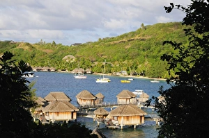 Images Dated 17th July 2008: Matira Point, Bora-Bora, French Polynesia, South Pacific Ocean, Pacific