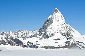 Images Dated 21st June 2010: Matterhorn from atop Gornergrat, Switzerland, Europe