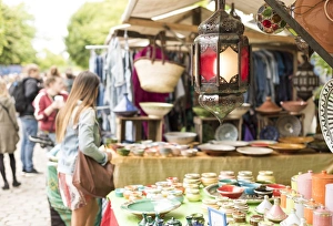 Goods Prints: Mauerpark Flea Market, Berlin, Germany, Europe