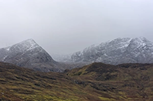County Galway Prints: Maumturk Mountains, County Galway, Connacht, Republic of Ireland, Europe