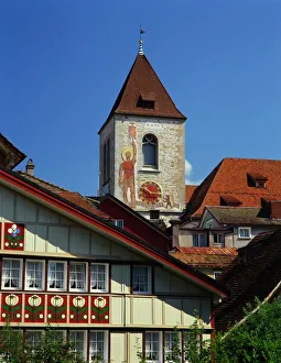 Switzerland Gallery: Mauritius Church, Appenzell, Switzerland