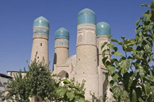 Images Dated 9th August 2009: The mausoleum Char Minar, UNESCO World Heritage Site, Bukhara, Uzbekistan, Central Asia