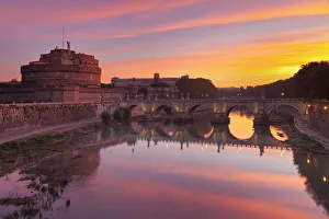 Mausoleum of Hadrian, Castel Sant Angelo, Ponte Sant Angelo Bridge, UNESCO World Heritage Site
