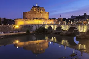 Mausoleum of Hadrian, Castel Sant Angelo, Ponte Sant Angelo Bridge, UNESCO World Heritage Site