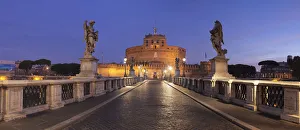 Mausoleum of Hadrian, Castel Sant Angelo, Ponte Sant Angelo Bridge, UNESCO World Heritage Site