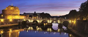 Mausoleum of Hadrian, Castel Sant Angelo, Ponte Sant Angelo Bridge, UNESCO World Heritage Site