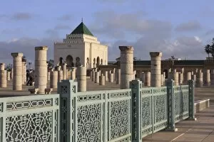 Mausoleum of Mohammed V, Rabat, Morocco, North Africa, Africa