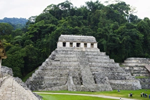 Mayan ruins, Palenque, UNESCO World Heritage Site, Chiapas state, Mexico, North America